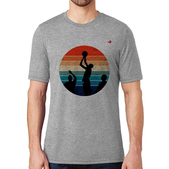 Imagem de Camiseta Basquete Vintage Sunset - Foca na Moda