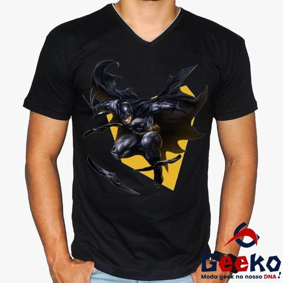Imagem de Camiseta Batman 100% Algodão Geeko