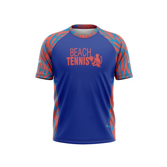 Imagem de Camiseta Beach Tennis Dry Fit Com Proteção Uv50+ Sport