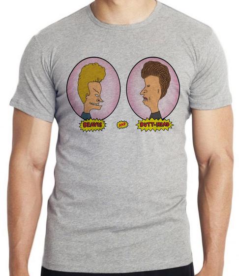 Imagem de Camiseta  Beavis and Butt head balões Blusa criança infantil juvenil adulto camisa tamanhos