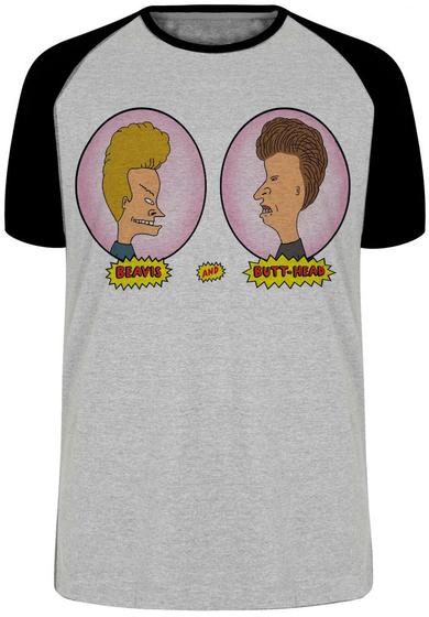 Imagem de Camiseta Beavis and Butt head balões Blusa Plus Size extra grande adulto ou infantil