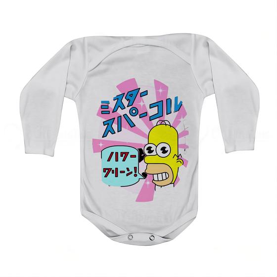 Imagem de Camiseta Bebê Manga Curta Estampado Simpsons