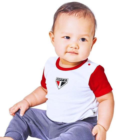 Imagem de Camiseta Bebê São Paulo Bicolor Oficial