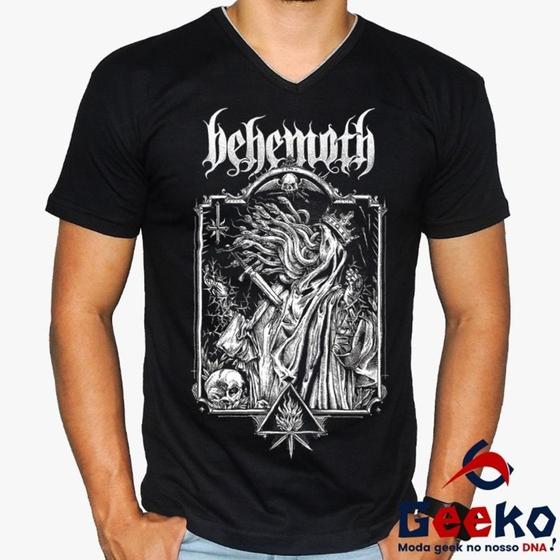 Imagem de Camiseta Behemoth 100% Algodão Rock Geeko