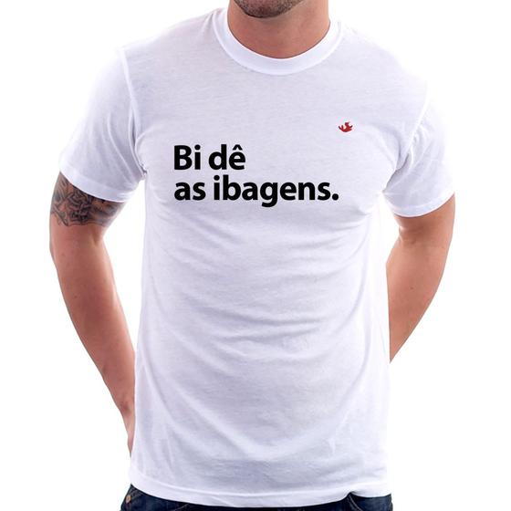 Imagem de Camiseta Bi dê as ibagens - Foca na Moda