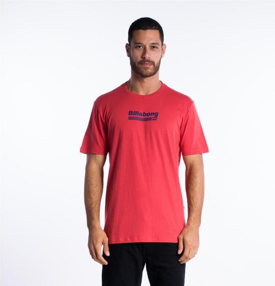 Imagem de Camiseta Billabong B471A0858 Walled Unit - Vermelho