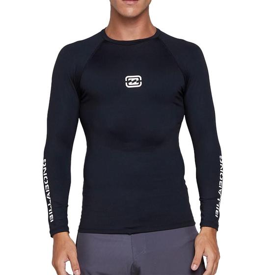 Imagem de Camiseta Billabong Surf ML Bracket Wave SM25 Masculina Preto