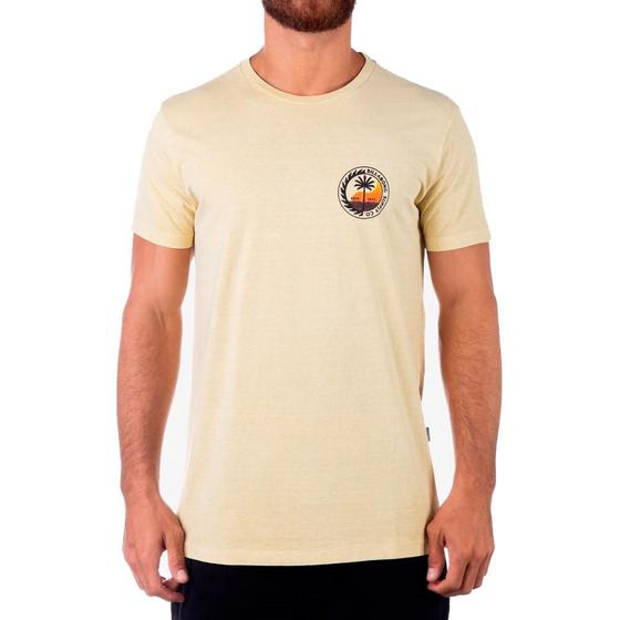 Imagem de Camiseta Billabong Theme Arch WW SM23 Masculina Mostarda