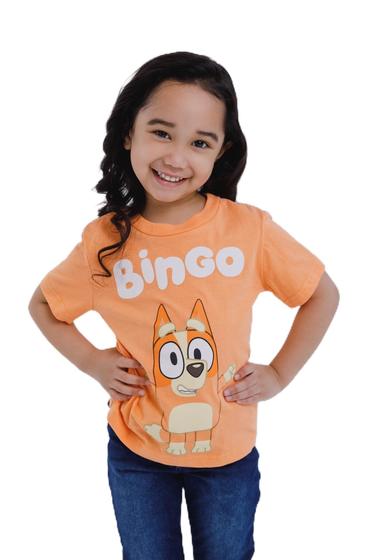 Imagem de Camiseta Bluey Bingo Little Boys Graphic 7-8 anos