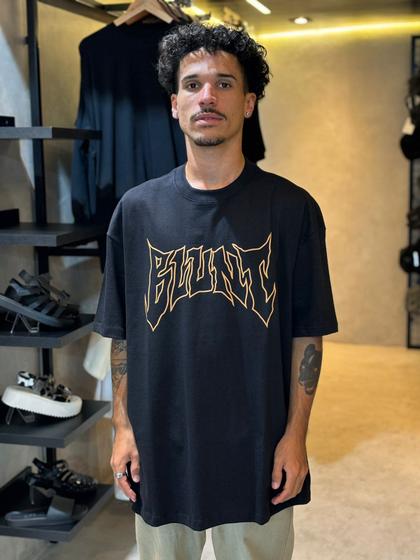 Imagem de Camiseta Blunt Especial Over Serrated Preto