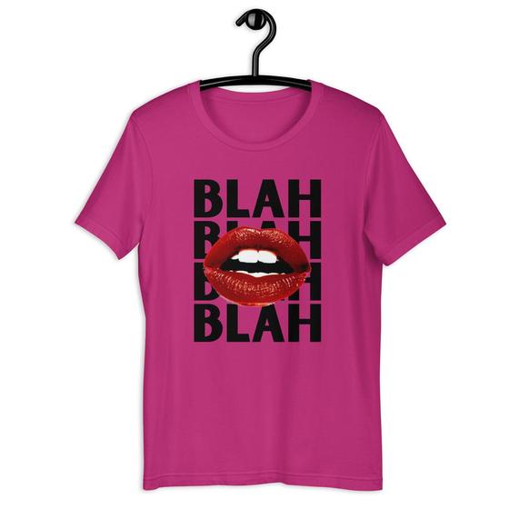 Imagem de Camiseta Blusa Feminina Falante Blah Blah