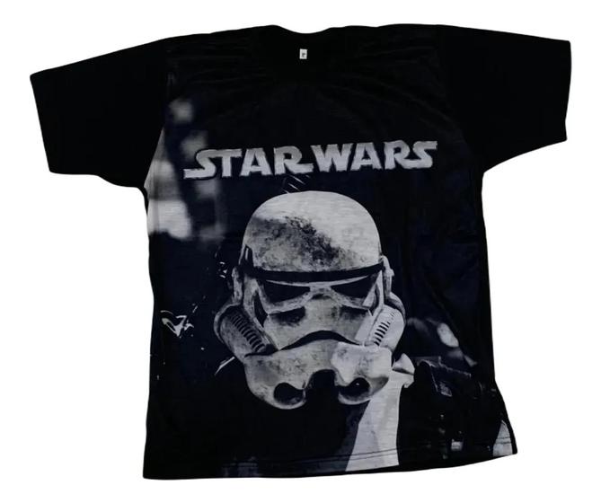 Imagem de Camiseta Blusa Infantil Juvenil Star Wars Stormtrooper F034 BM