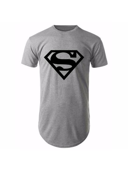 Imagem de Camiseta Blusa Longlines Swag Oversized Masculina Super H