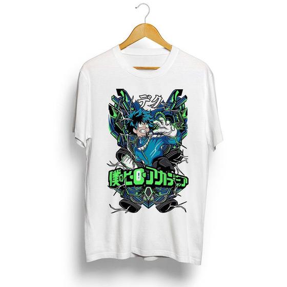 Camiseta Boku no Hero Izuku Midoriya (Deku) Power Animes - iGeek ...