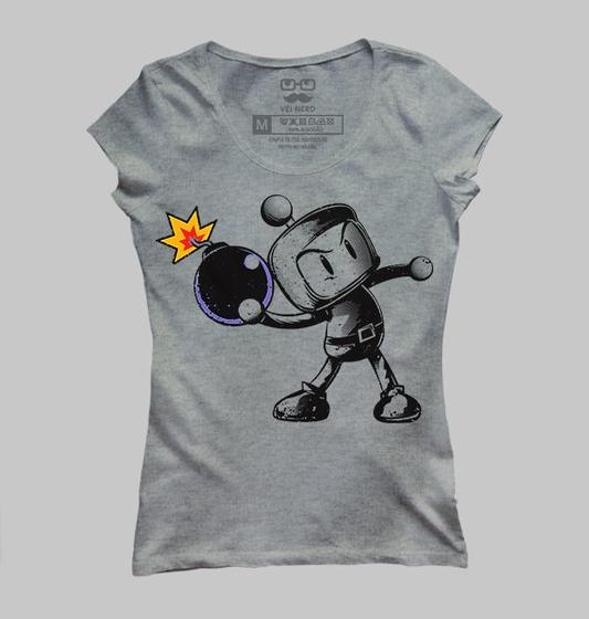 Imagem de Camiseta Bomberman Feminina Gamer