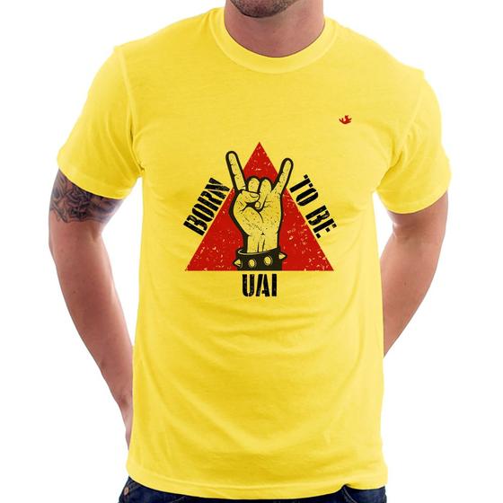 Imagem de Camiseta Born to be Uai Rock - Foca na Moda