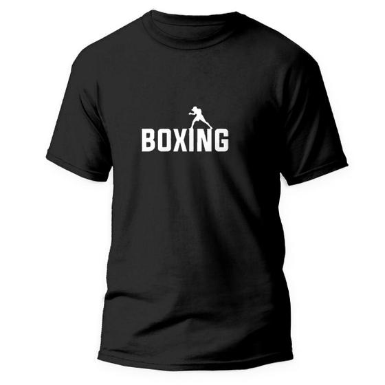 Imagem de Camiseta Boxing Masculina Algodão Estampada