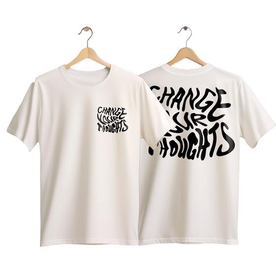 Imagem de Camiseta Branca Estampada Infantil Juvenil do 4 ao 16