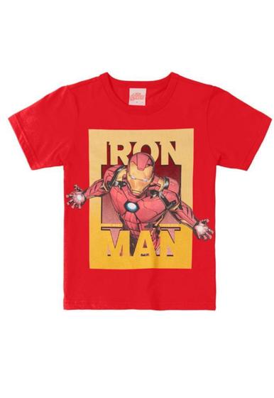 Imagem de Camiseta Brandili Homem de Ferro Vermelho 35242