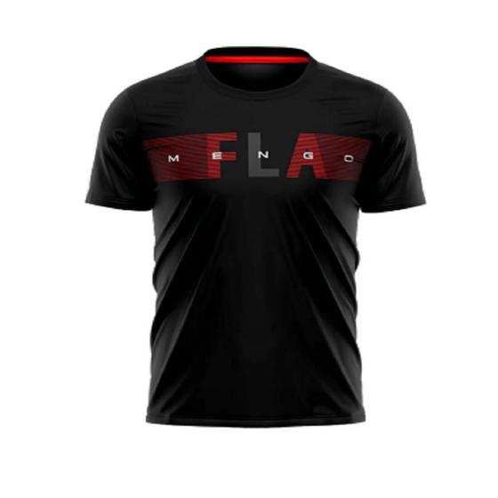 Camiseta Braziline Flamengo Core Infantil - Preto Menor preço em Camiseta Braziline Flamengo Core Infantil - Preto
