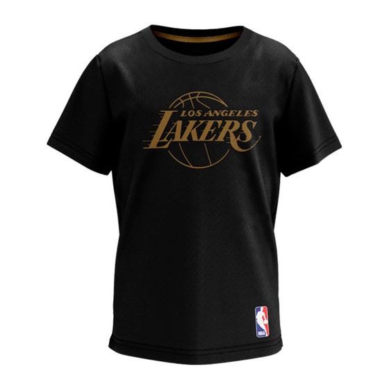 Imagem de Camiseta Braziline NBA Nomad Los Angeles Lakers - Juvenil - Preta