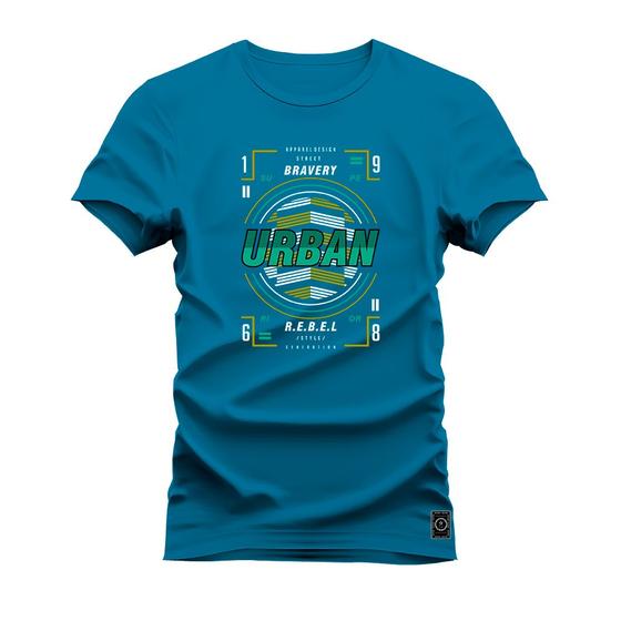 Imagem de Camiseta Brooklyn Empire Plus Size Extra Grande Gola Redonda Estampada Varias Cores