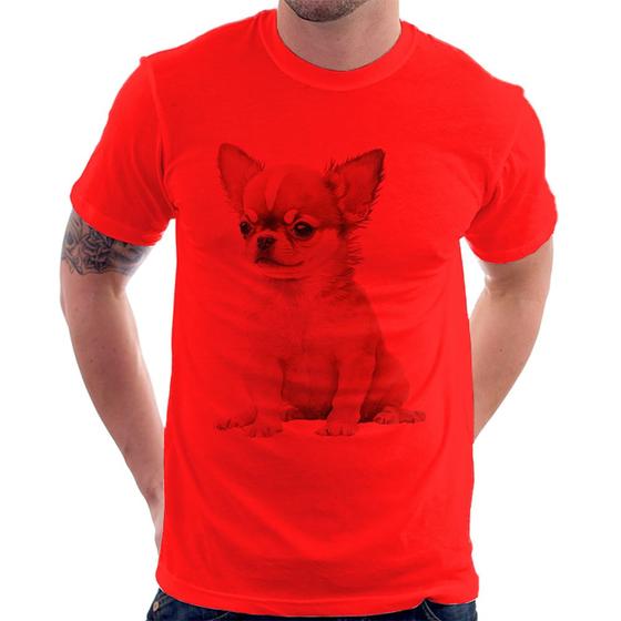 Imagem de Camiseta Cachorro Chihuahua - Foca na Moda