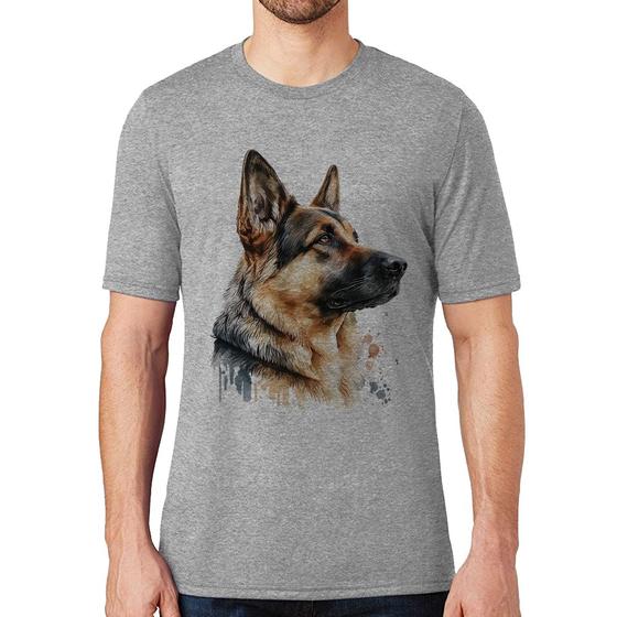 Imagem de Camiseta Cachorro Pastor Alemão - Foca na Moda