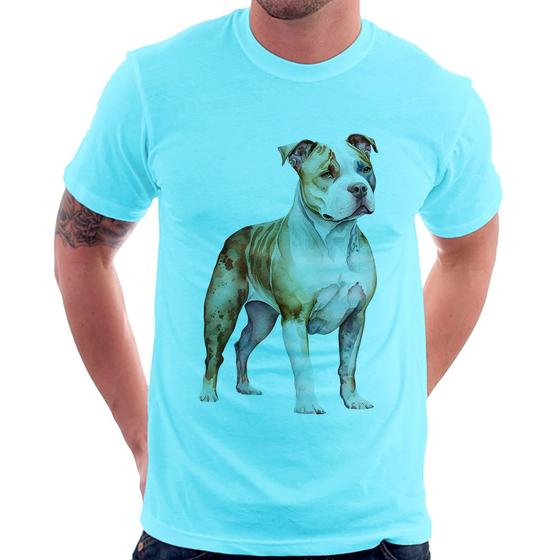 Imagem de Camiseta Cachorro Pitbull - Foca na Moda