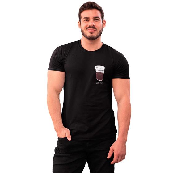 Imagem de Camiseta Cafézim Minas Bão de Mais Engraçada Meme Unissex 100% Algodão