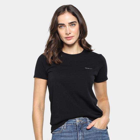 Imagem de Camiseta Calvin Klein Básica Feminina