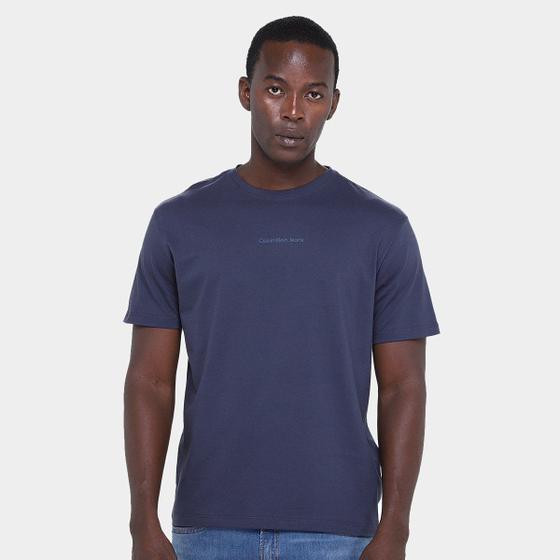 Klein Jeans Masculina Ck Camiseta Jeans Camisetas Basicas Ck - Main Image