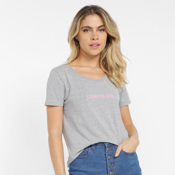 Imagem de Camiseta Calvin Klein Logo Feminina