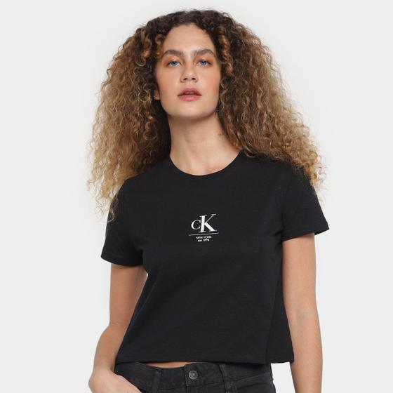 Imagem de Camiseta Calvin Klein Logo Ny Feminina