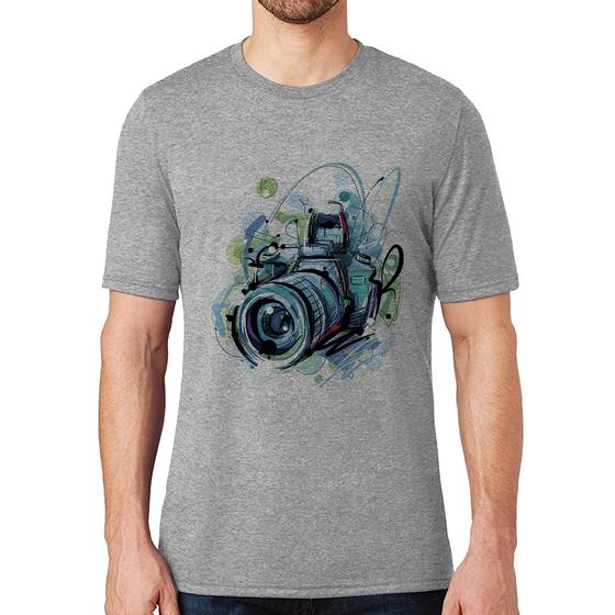 Imagem de Camiseta Câmera Fotográfica - Foca na Moda