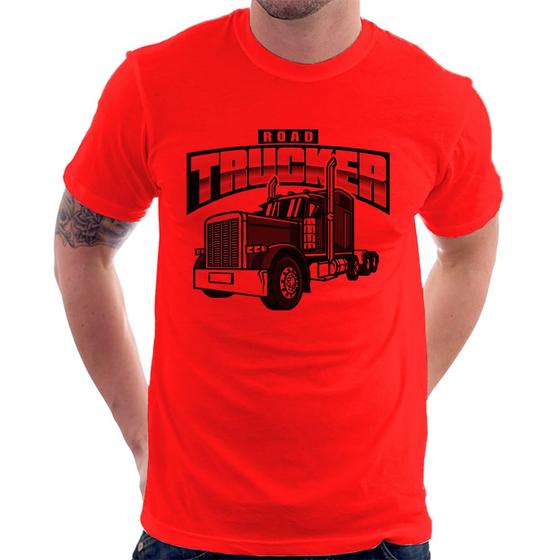 Imagem de Camiseta Caminhão Road Trucker Caminhoneiro - Foca na Moda