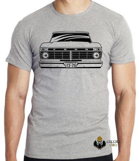 Imagem de  Camiseta Camioneta Ford antiga Blusa criança infantil juvenil adulto camisa tamanhos