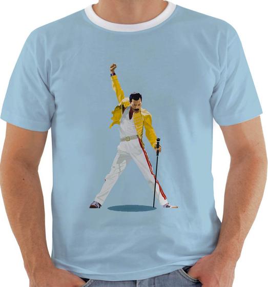 Imagem de Camiseta Camisa 450 Freddie Mercury Banda Queen