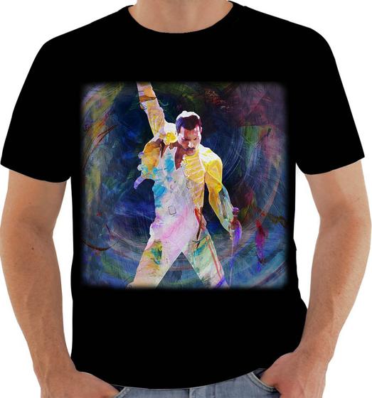 Imagem de Camiseta Camisa 469 Freddie Mercury Banda Queen