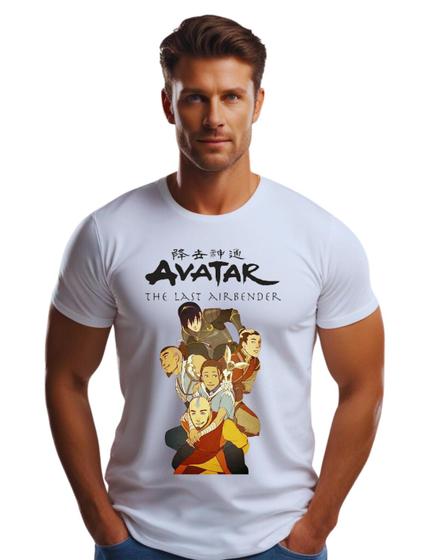 Imagem de Camiseta Camisa A Lenda De Aang Avatar Katara Sokka Anime 07