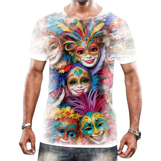 Imagem de Camiseta Camisa Abadá Estampa Carnaval Festa Brasil Samba 2