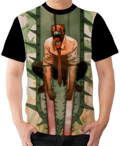 Imagem de Camiseta Camisa Ads Chainsaw Man Denji Makima