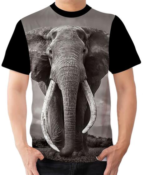 Imagem de Camiseta camisa Ads Elefante Mamute África Animais 11