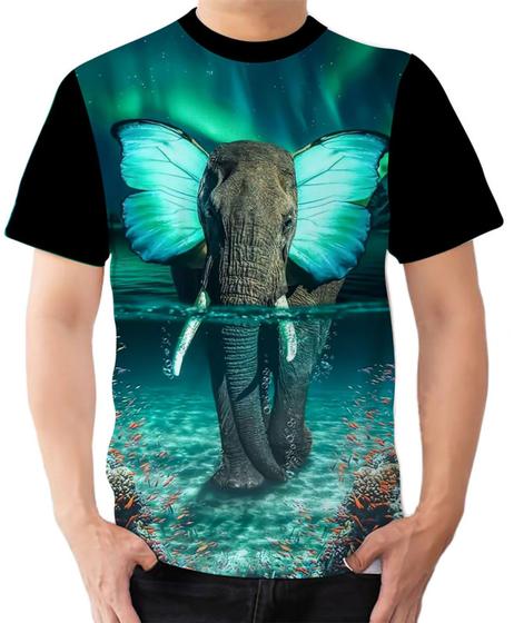 Imagem de Camiseta camisa Ads Elefante Mamute África Animais 5