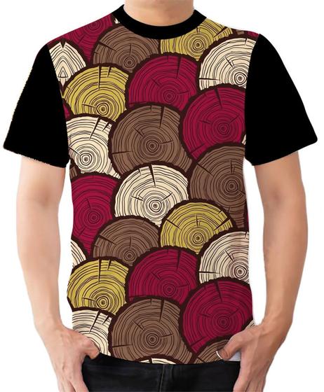 Imagem de Camiseta Camisa Ads  Estampa Africana Malha Africana Colorida 4