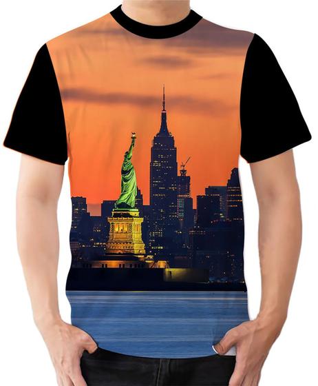 Imagem de Camiseta Camisa Ads Estátua da Liberdade Nova Iorque 2