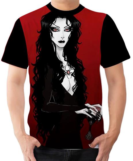 Imagem de Camiseta Camisa Ads Família Addams Morticia Addams 2