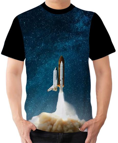 Imagem de Camiseta Camisa Ads  Foguete Decolagem Planeta Galáxia 2