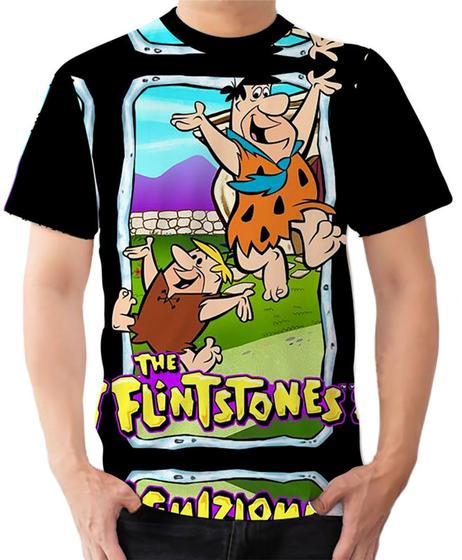 Imagem de Camiseta Camisa Ads Fred Barney Flintstones