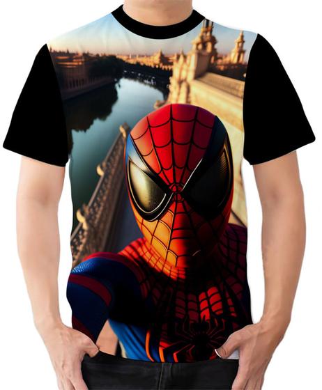 Imagem de Camiseta Camisa Ads  Homem Aranha Miranha Filme 1